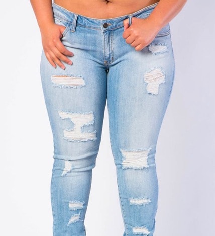 Perfekte jeans til plus size