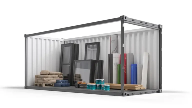 Opmagasinering og self storage i container
